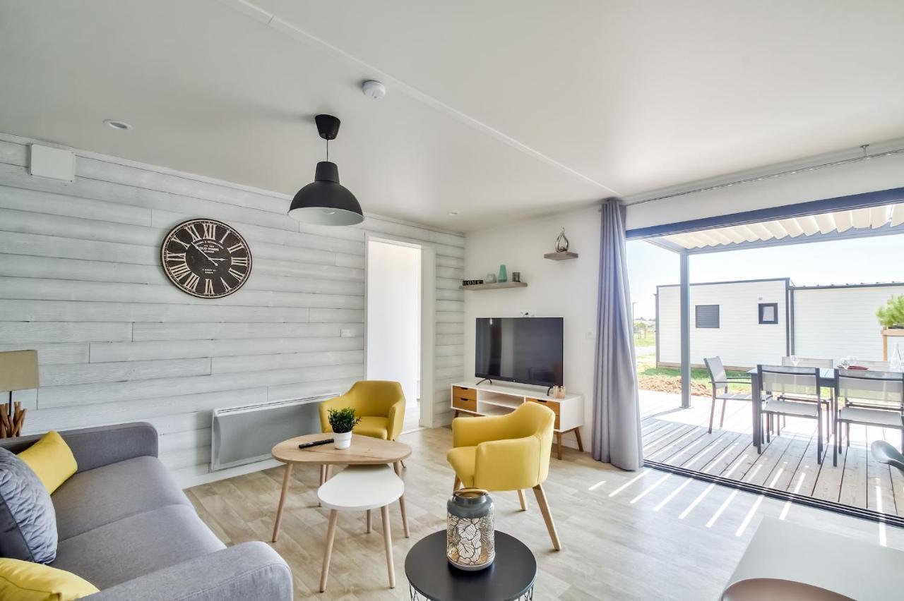Chalet Pour 8 Dans Residence Avec Piscine Chauffee Brétignolles-sur-Mer 외부 사진