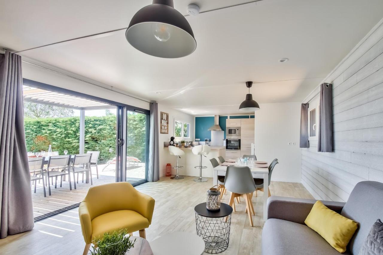 Chalet Pour 8 Dans Residence Avec Piscine Chauffee Brétignolles-sur-Mer 외부 사진