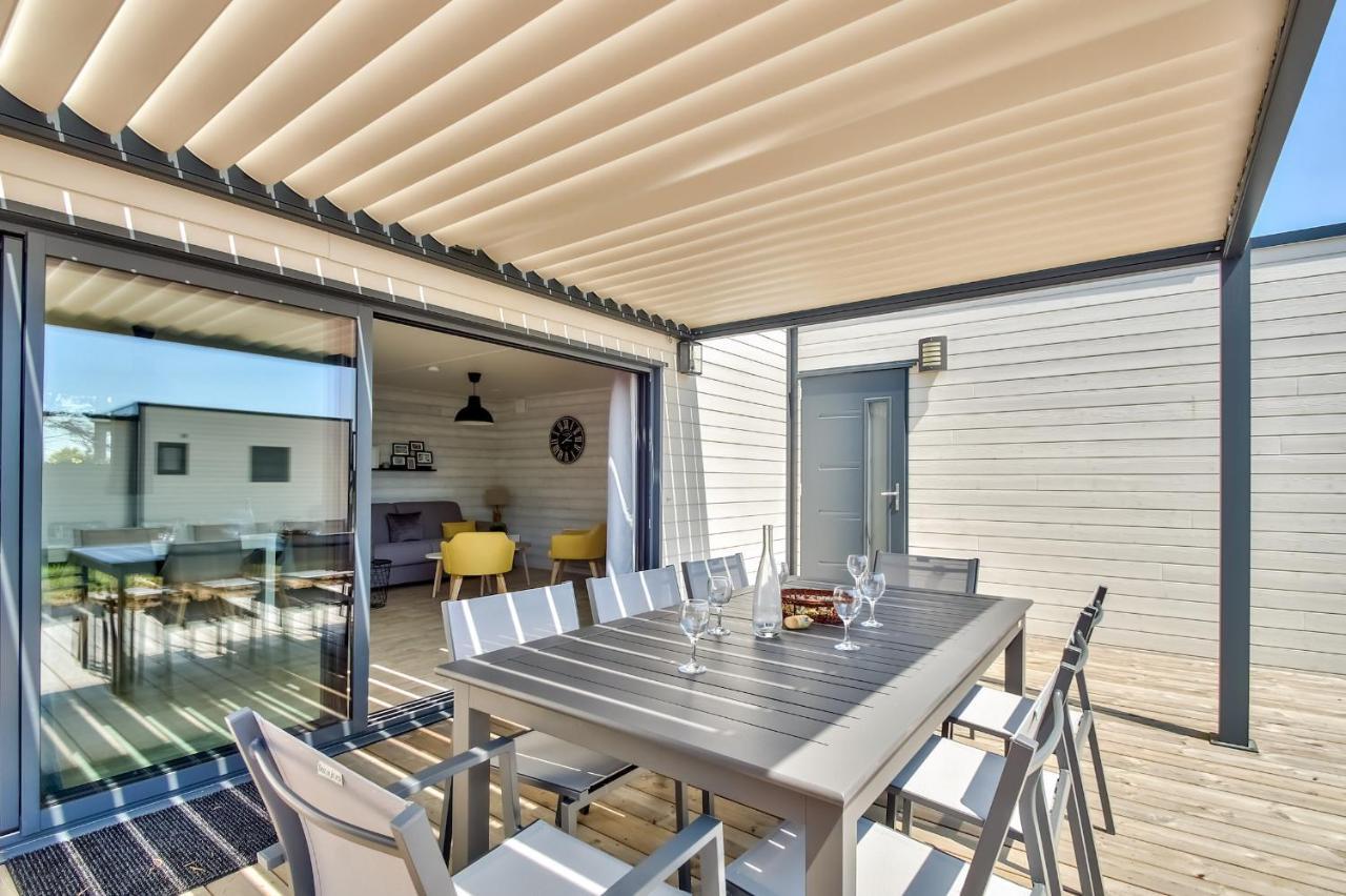 Chalet Pour 8 Dans Residence Avec Piscine Chauffee Brétignolles-sur-Mer 외부 사진