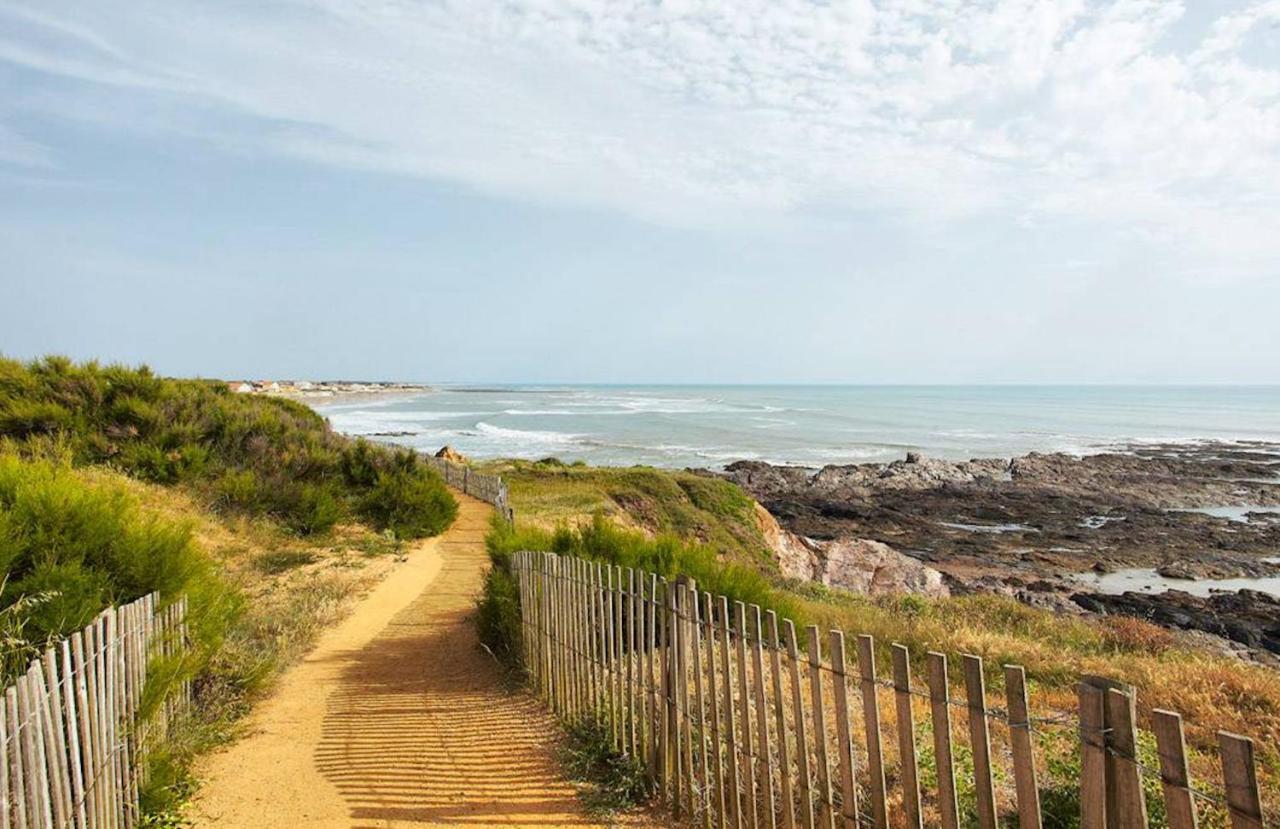 Chalet Pour 8 Dans Residence Avec Piscine Chauffee Brétignolles-sur-Mer 외부 사진